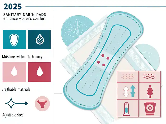 How Do Modern Sanitary Napkin Pads Enhance Women's Comfort in 2025?