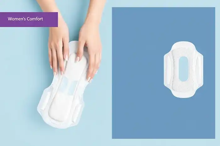 sanitary napkin pad