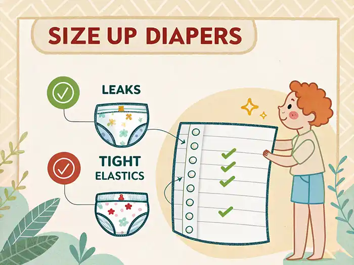 When to Size Up Diapers