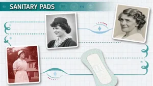 who invented sanitary pads​